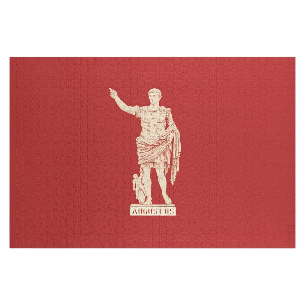 Augustus’s statue Jigsaw Puzzle Wooden Compositions For Children Customizable Child Gift Puzzle