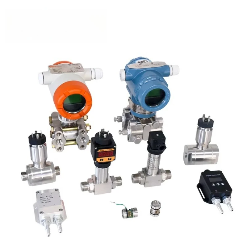 HART  Piezoresistive Differential Pressure Transmitter 3051DP Explosion-proof  Digital Display Micro Differential Sensor