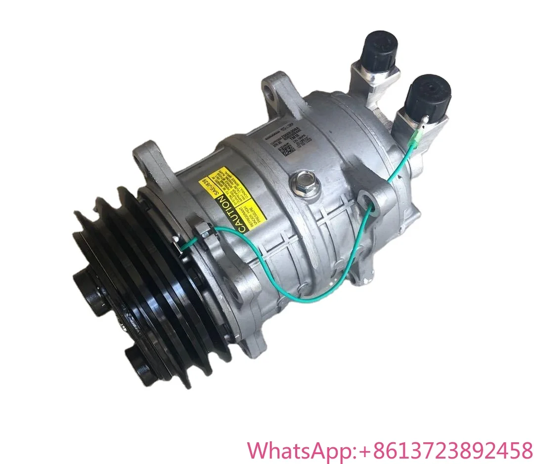 

Replacement Parts AC Compressor TM16 2A 12V 24V Air Conditioning Bus for Valeo YUTONG HIGER KINGLONG