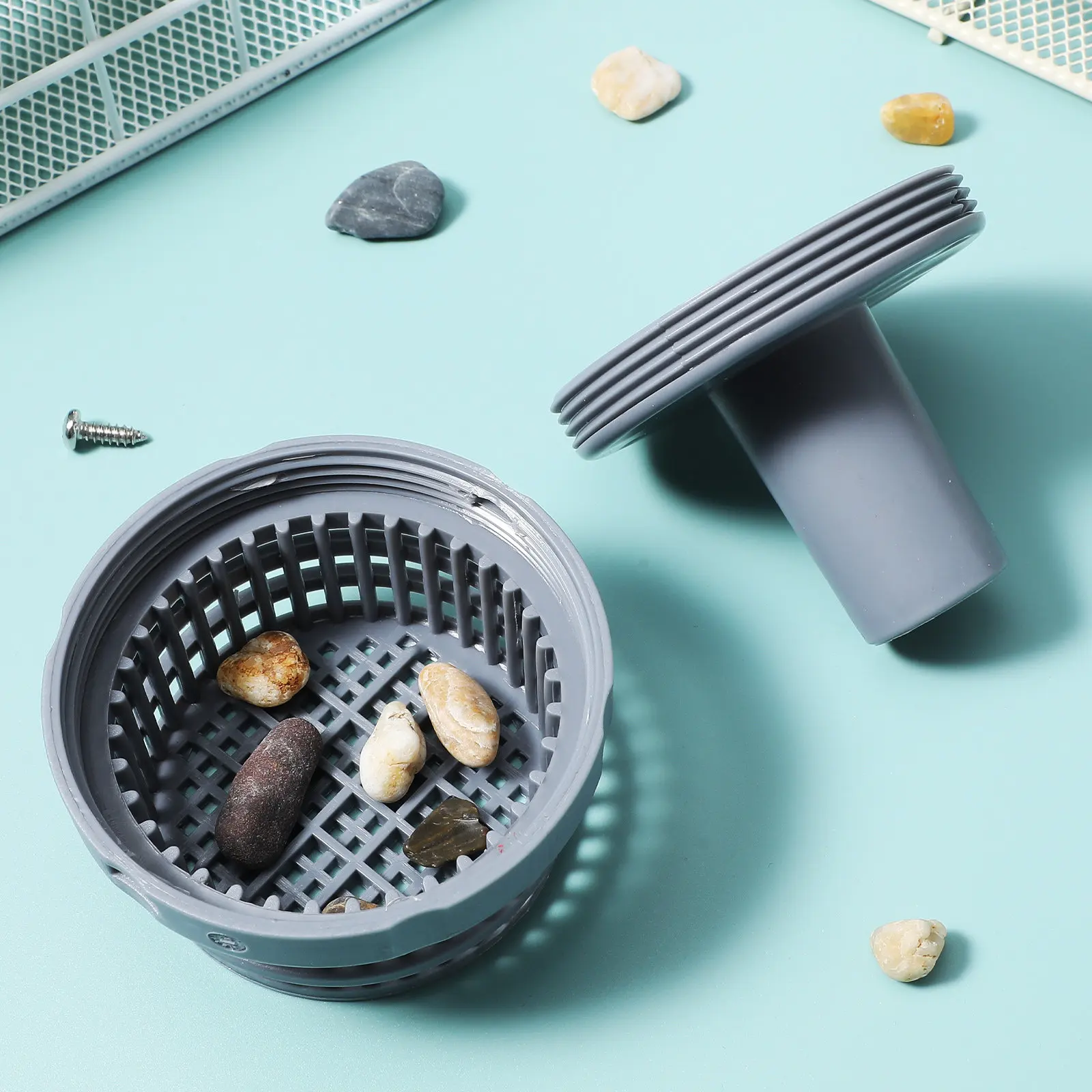 

Pool Filter Basket Replacement Pool Skimmer Basket Drain Valve Strainer Screen Cap Seamless Integration Low Maintenance Water