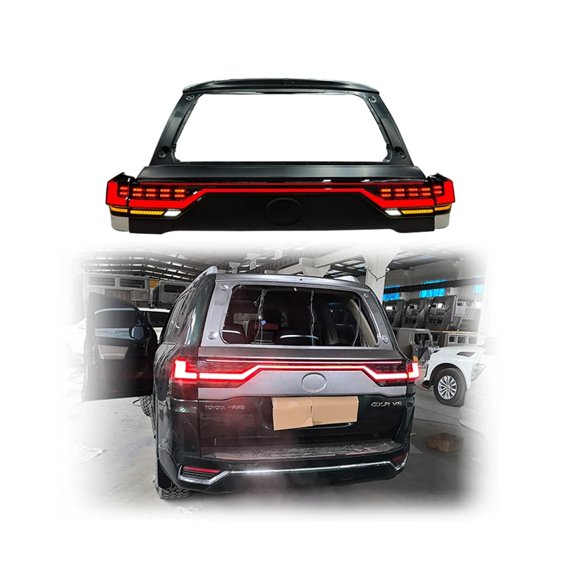 

ZHENGWO LED Tail Lights Rear Brake Lamp For Land Cruiser LC200 2008-2015 2016-2021 Back Light Upgrade Kit
