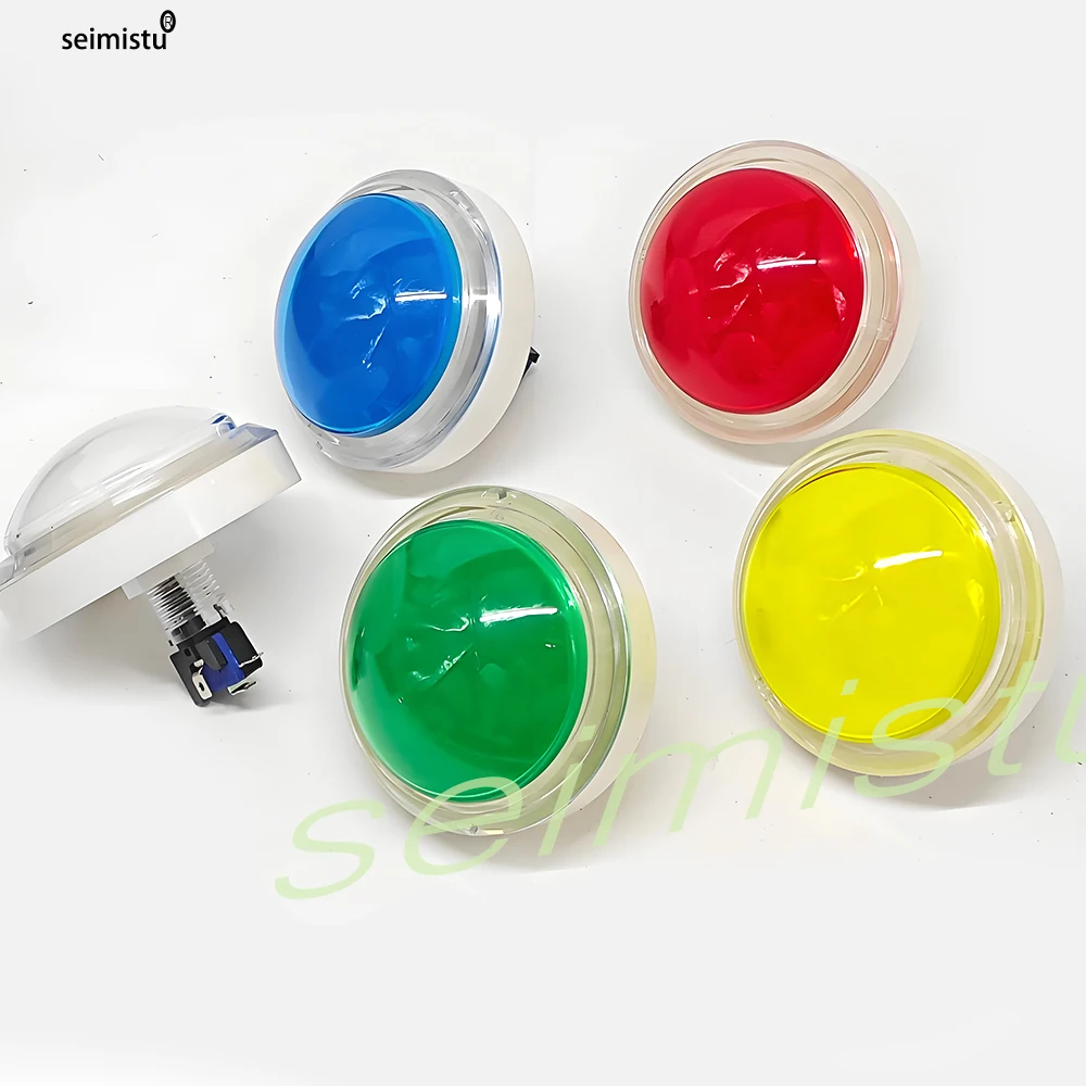 100mm Arcade Big Push Button Beleuchtete Led Antwortschalter Video Rhythmus Von Musik Spiel Verkaufsautomat Münze Arcade Flipper teil – Detail 6