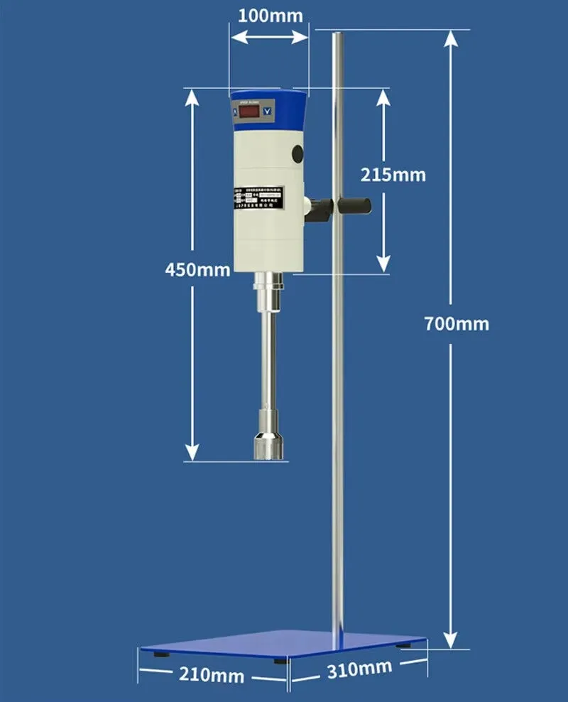 IKEME Laboratory High Shear Homogeneizador Mixer High Speed Agitator Cosmetics Scrub Cream Homogen Mixer Homogenizer Machine