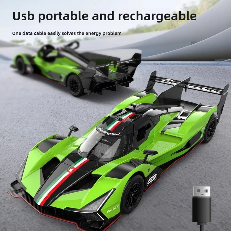 لعبة سيارة أشياء رائعة هدية مضحكة-1:14 سيارة الانجراف عالية السرعة 4WD Rc كاملة الحجم، سيارة التحكم عن بعد، ملصق رائع سيارات Rc، ألعاب للأطفال