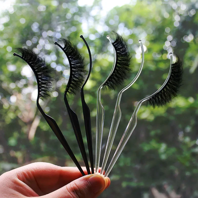 3 pezzi di estensione ciglia finte stile tabellone innesto ciglia prova sull'effetto mostra strumenti ausiliari per supporto ciglia finte