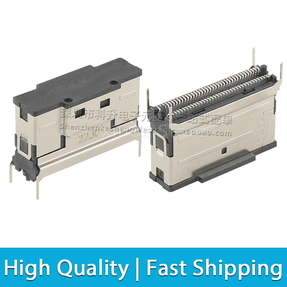 1 X U10BH7435101T U10BH7435101 SFF-8654 SlimSAS Jack Connector 8X 74Pin 74P Vertical Connect Gold Plated 30U