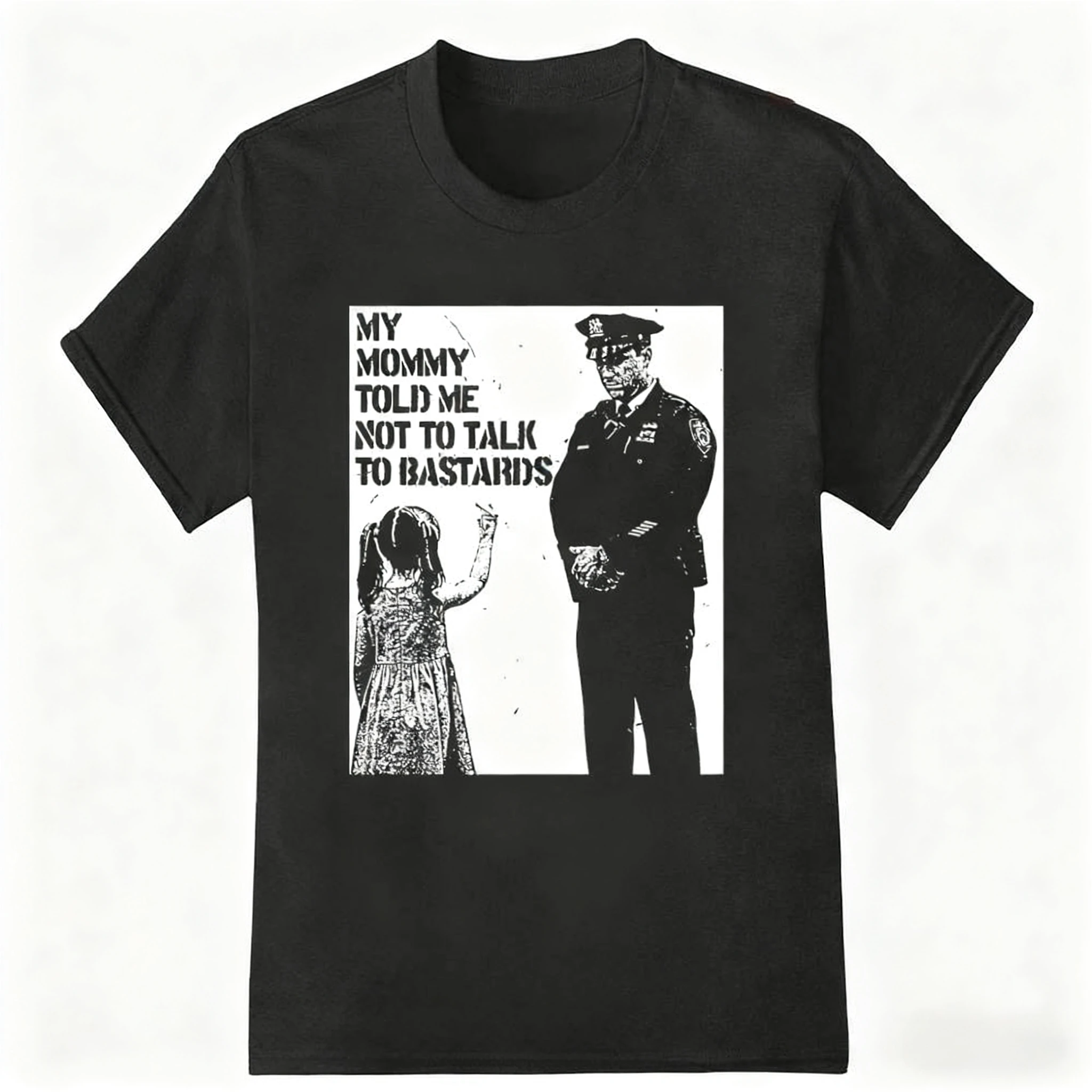 Meine Mutter sagte mir gesagt, dass es nicht mit Trocken zu sprechen. Klassisches, kurzärmliges, kurzärmliges, modisches T-Shirt aus reiner Baumwolle für Damen