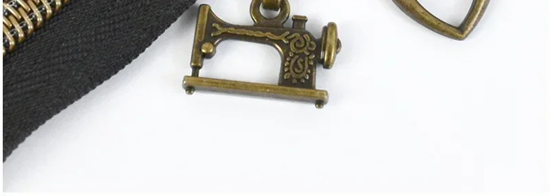 5–30 Stück 5 # Bronze-Reißverschlussgriffe für Nylon-Reißverschlüsse, Klebeband, Reißverschlüsse, Schieber, Tasche, Kleidung, Reißverschluss, Pullerköpfe, Reparatursätze, DIY-Nähzubehör – Detail 10