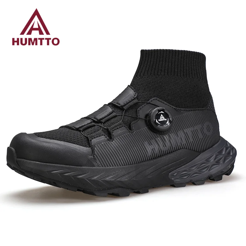 HUMTTO Breathable Hiking Shoes Luxury Designer Men's Sneakers Anti-slip Sports Boots for Men Man Winter Outdoor Trekking Sneaker