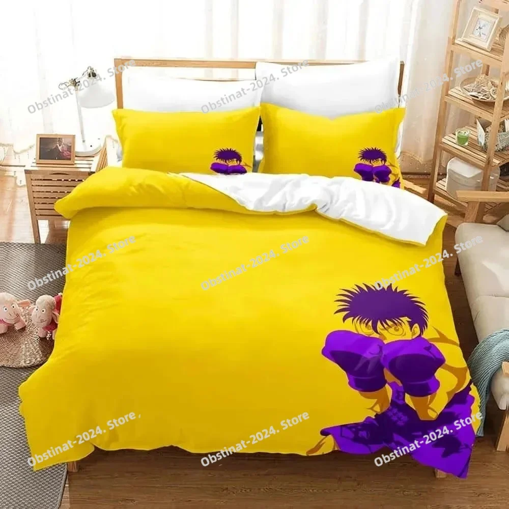 Fashion 3D Printing Anime Hajime No Ippo Bedding Set Single Twin Full Queen King Size Bed Set Adult Kid Bedroom Duvet cover Sets - view 6