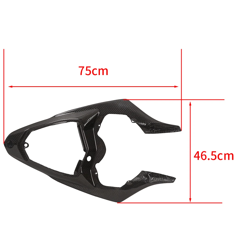 For Yamaha YZF-R1 R1 2009 2010 2011 2012 2013 100% Carbon Fiber Tail Fairing Rear Lower Tail Bottom Tray Panel Cover