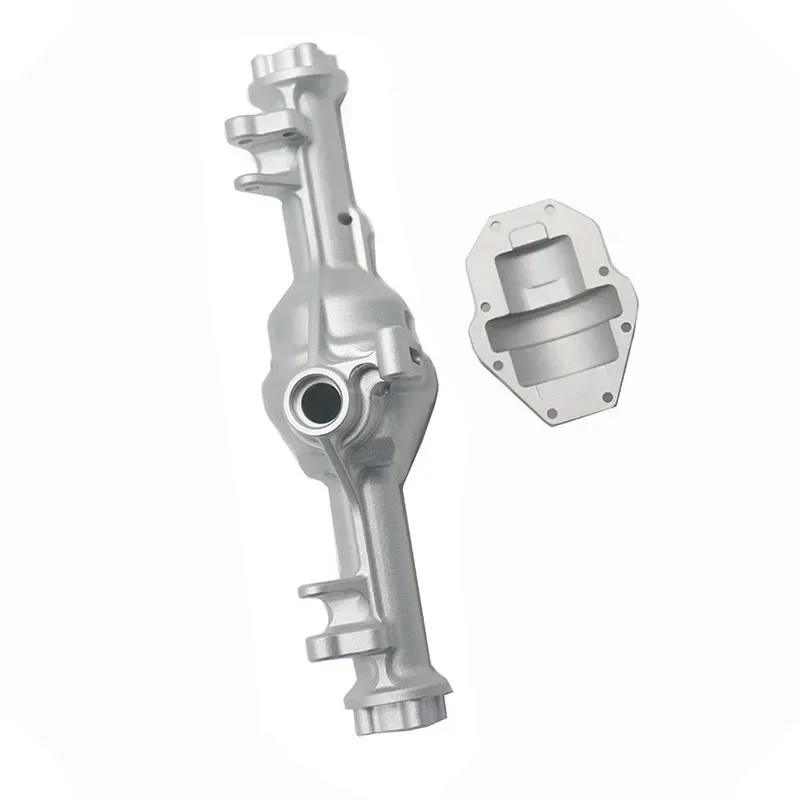 

Коробка передней оси из алюминиевого сплава YIKONG CNC 12026 YK4082, аксессуары для скалолазания и модернизации автомобиля, серебряные