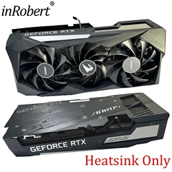 Heatsink Video Card Fan For Gigabyte AORUS GeForce RTX 3070 MASTER Graphics Card Radiator with backplate