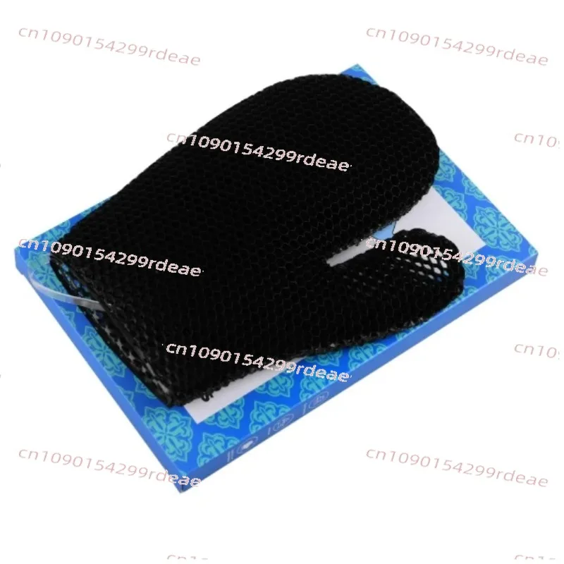 TPU Silicone Honeycomb Bath Gloves  Northeast Rub Back Rub Mud Bath Towel Cotton for Body Cleaning