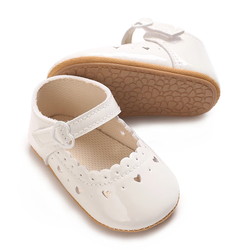 Fashionable and Elegant Mary Jane Shoes Suitable For 0-1 Year Old Babies and Girls Lightweight Walking Shoes