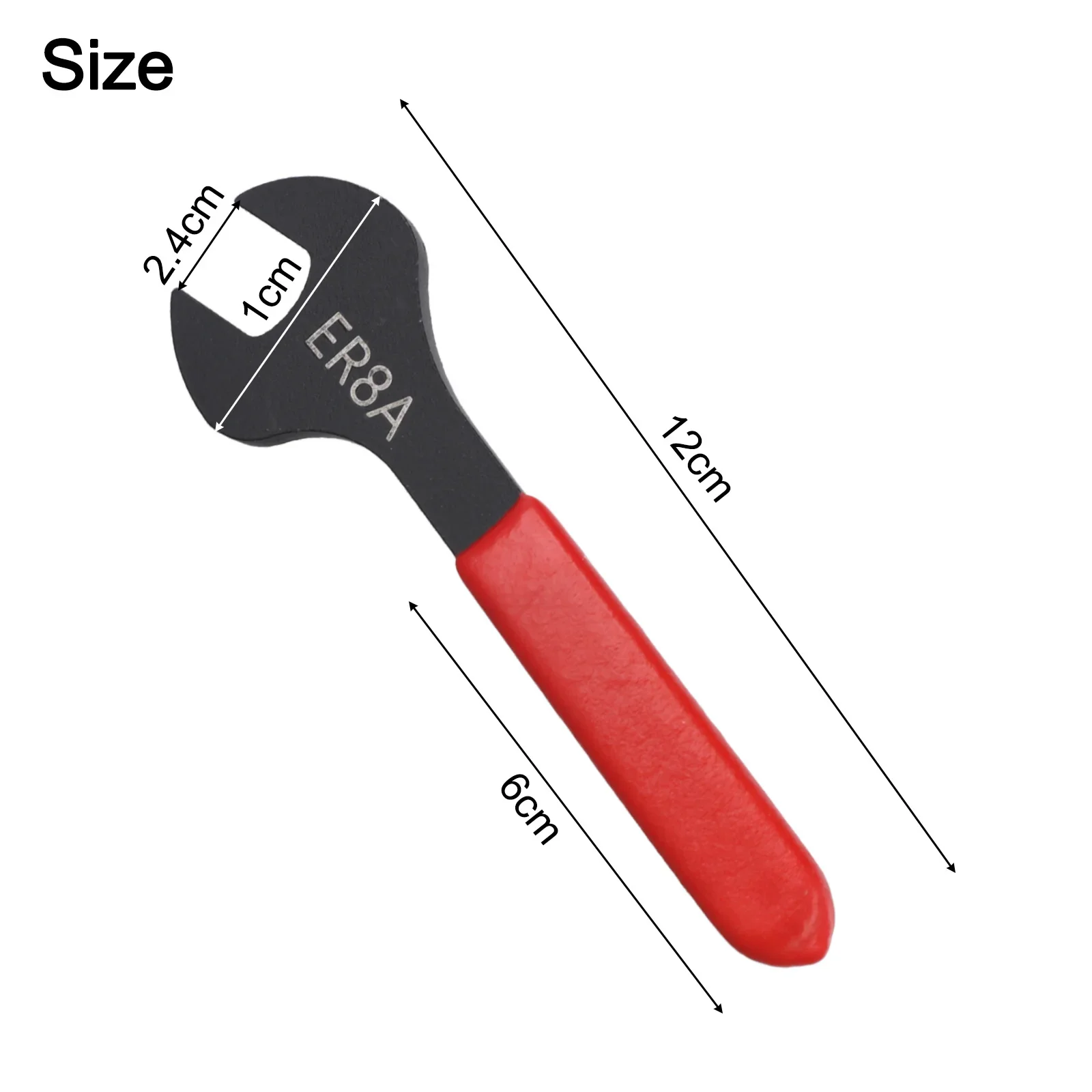 Hand Tool Wrench Spanner ER20A 1pc Carbon Steel ER8A For Collet Chuck Holder Replacement Wrench Spanner Tool Brand New