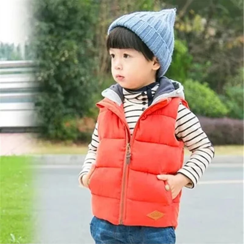 

Autumn And Winter Vest 2024 New Children's Korean Version Fashionable Camisole For Boys And Girlsbaby Vest For Wearing Outside