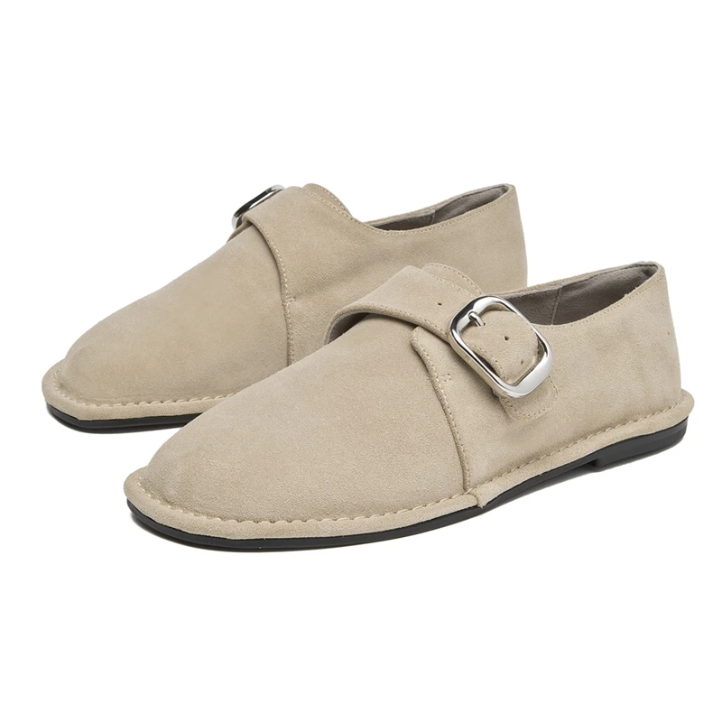 AIYUQI Women's Non-Slip Slip-On Loafers - Large Size 2025