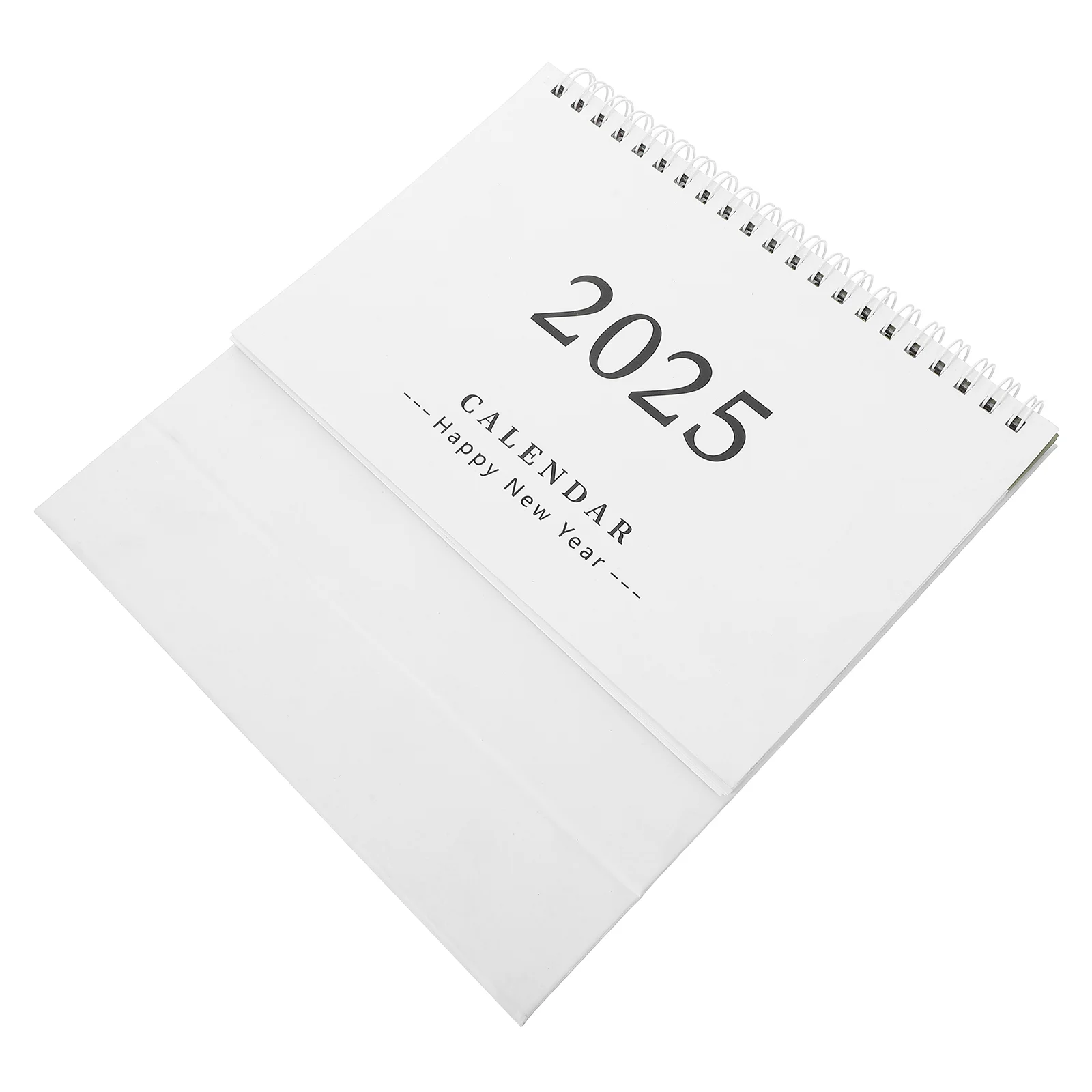 

2025 Mini Desk Calendar Small Standup Business Planner Paper Standing Calendars