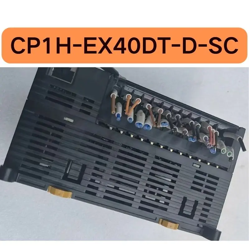 The second-hand PLC controller CP1H-EX40DT-D-SC tested OK and its function is intact