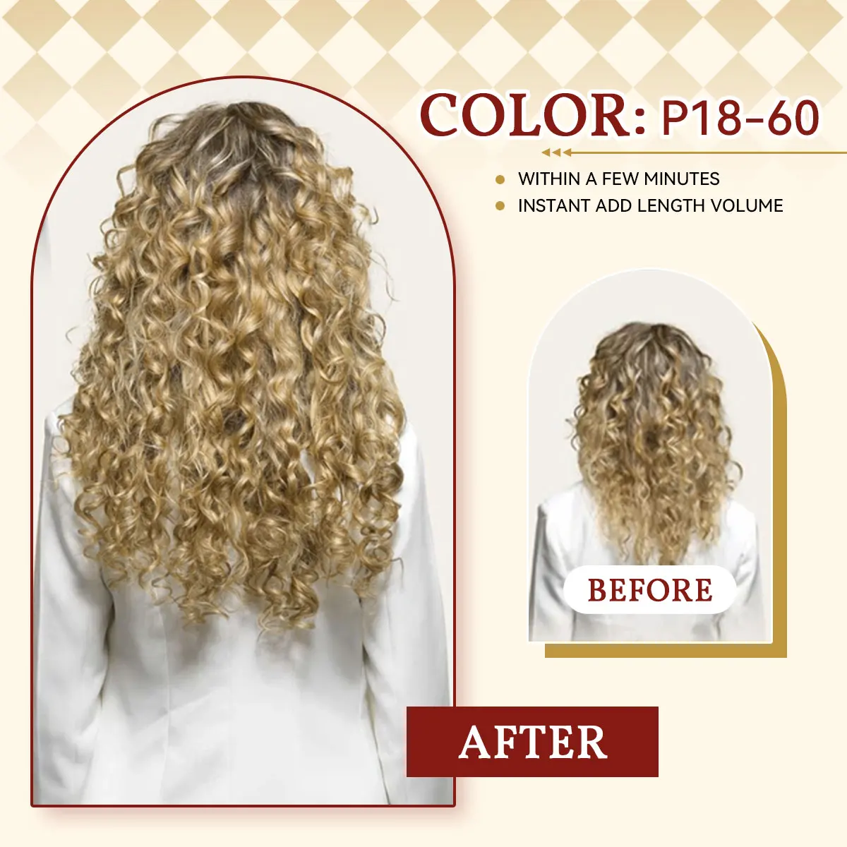 12a onda de água clipe em extensões de cabelo real natural remy cabelo 120g 7 pçs mel loira platina mix clipe em extensões de cabelo humano