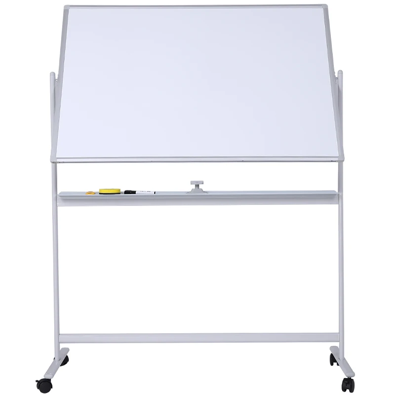 Movable Stand Magnetic Double Side Mobile White Board For Office