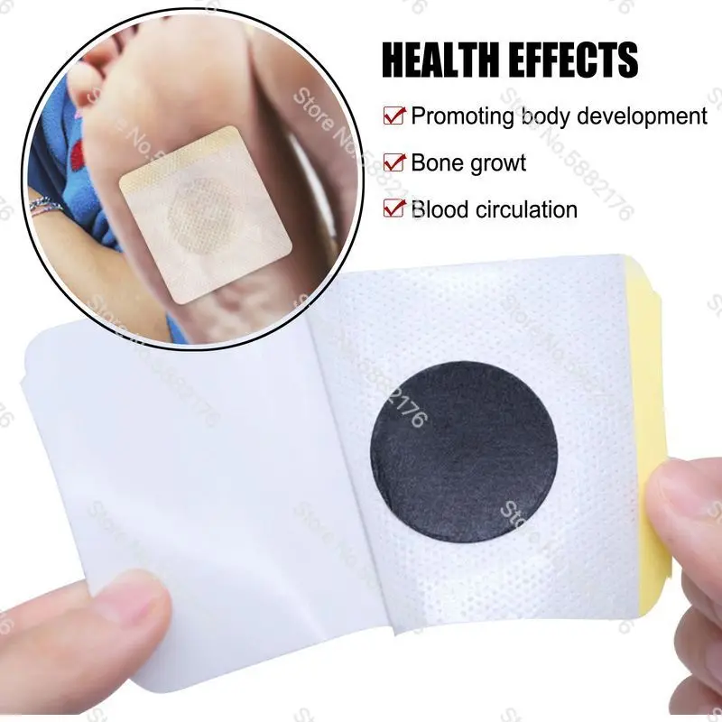 Height Growth Grow Taller Foot Patch Hormone Enhancer Plaster In Foot Bone Strength Maximizer Supplements for Adults and Teen