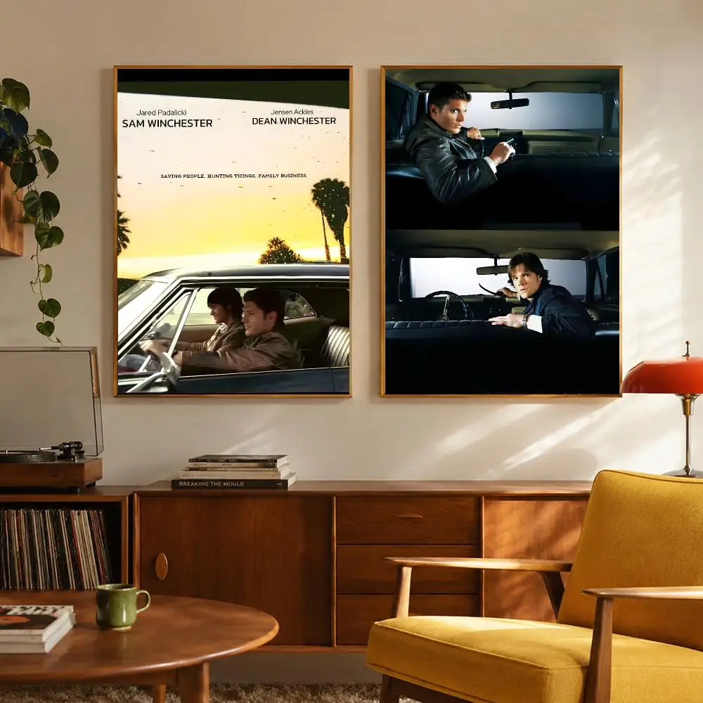 Supernatural Series Supernatural Poster Digital Solvent Print Waterproof PP Fade-Resistant Wall Art Room Decor Gift