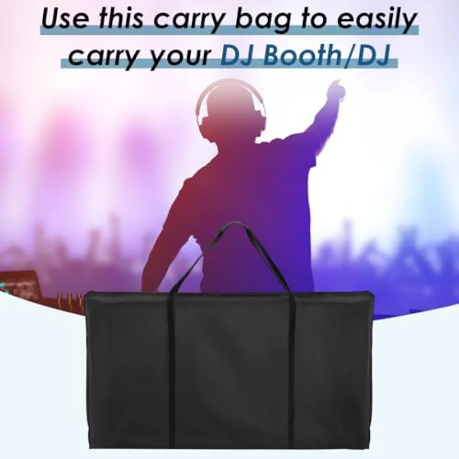 Wasserdichte, robuste DJ-Kabinen-Tragetasche für tragbare Bühnenaufbewahrung, Kunstportfolio, Aufbewahrung, DJ-Gig-Ausrüstung, Transport und Reisen