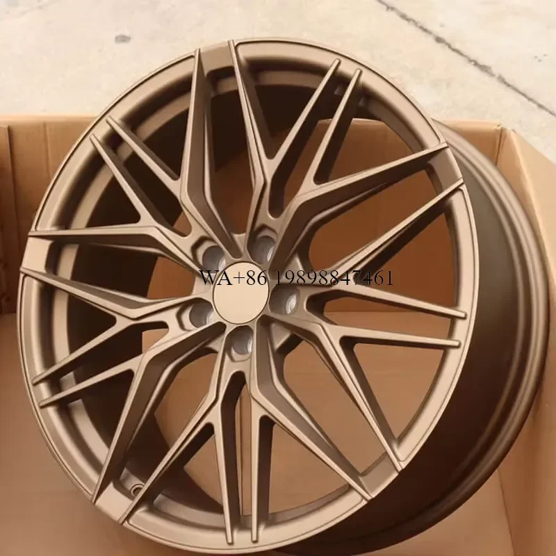 New Matte Bronze Sport 22 Inch Forged Aluminium Alloy Wheels 5x108 Custom Made for X 25mm