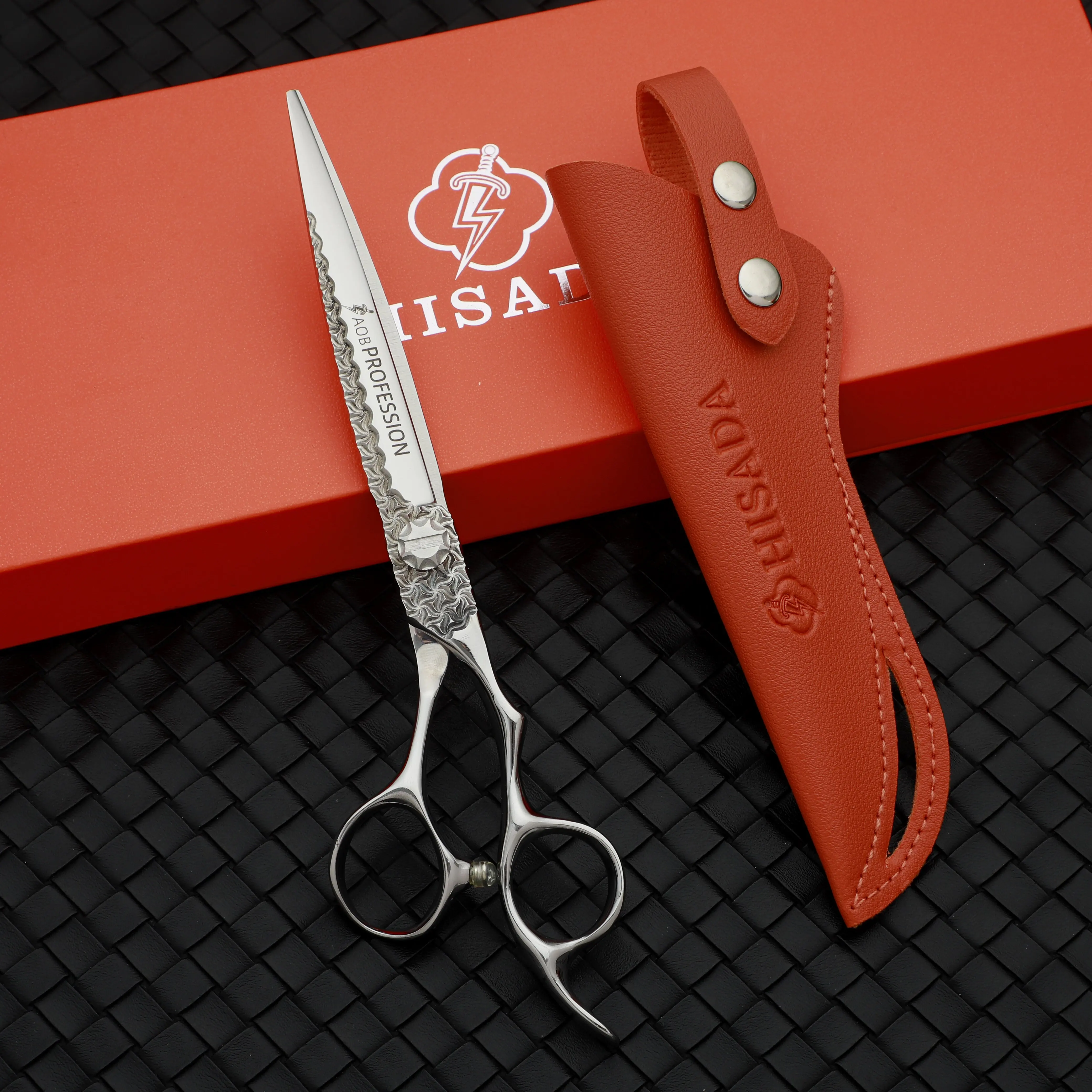 

HISADA professional barber scissors 7.0 inch Hair cutting machine VG10 material hairdressing scissors hair scissors