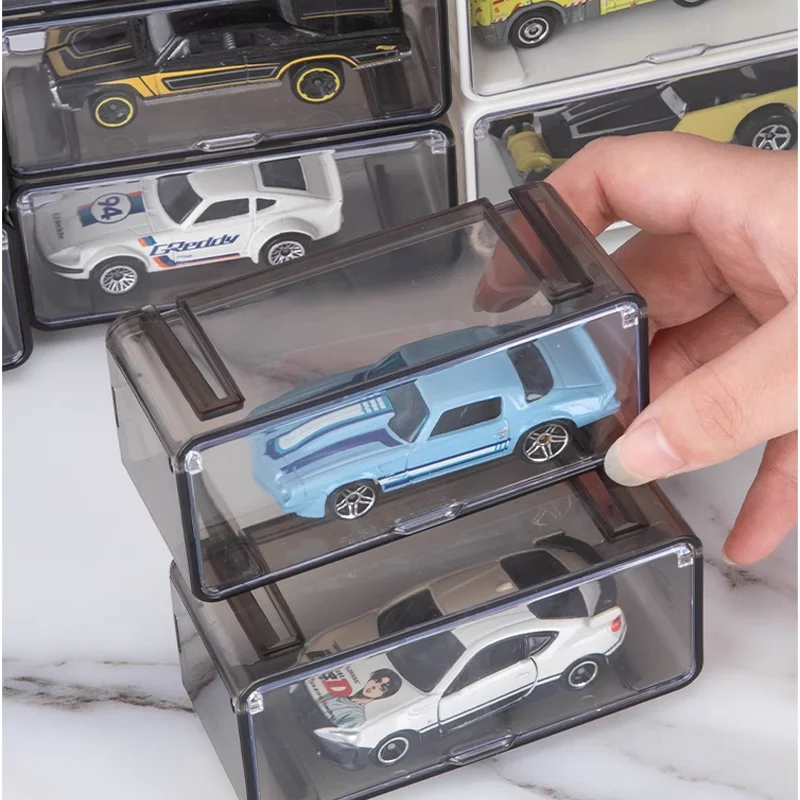 1/64 Diecast Model Car Display Box 1 PCS Storage Box High-Quality With Fasterners Be Connected for hot wheels MiniGT