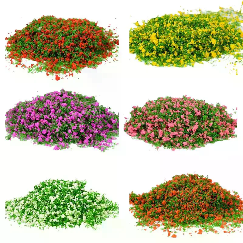 

60 г статического травяного порошка, реалистичный материал для флокирования газона, для самостоятельного изготовления диорам, песочных столов, моделей железных дорог, ландшафтного дизайна и декораций.