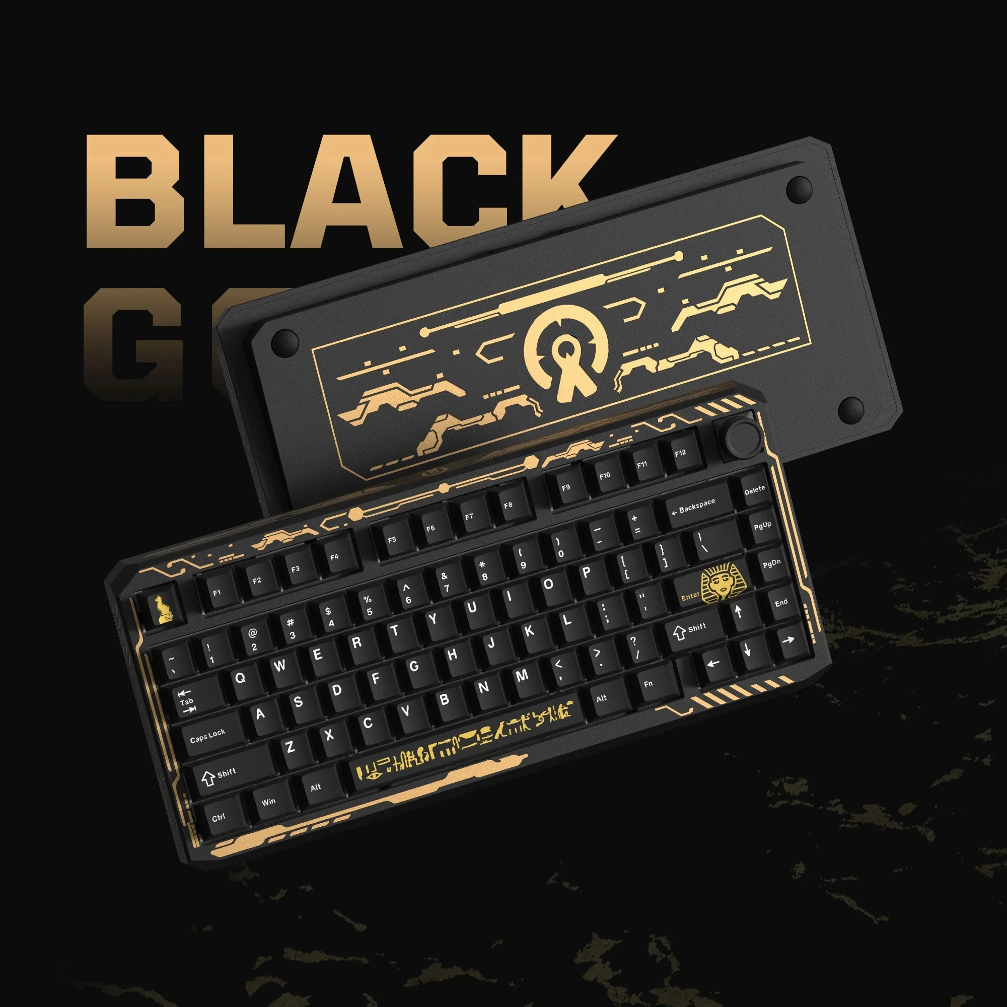 Womier ERA75 Wireless 75% Aluminum Keyboard – Black product image
