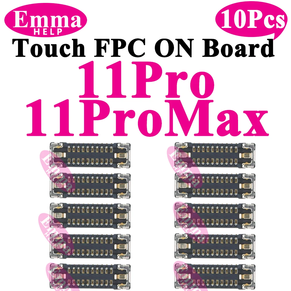 10Pcs LCD Display FPC Connector On Motherboard Screen Logic Board For iPhone 14 13 15 Pro Max Plus 11 12Promax 13Pro XR XS image 6