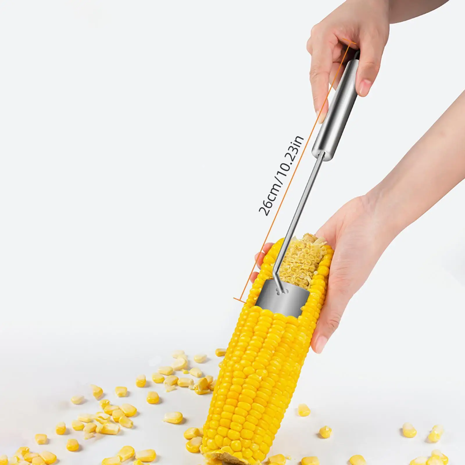 Corn Peel,Corn Thresher,Easy Fast Reusable Manual Tool,Corn Kernel Remover,Corn Stripped Tool for Dining Room,Home