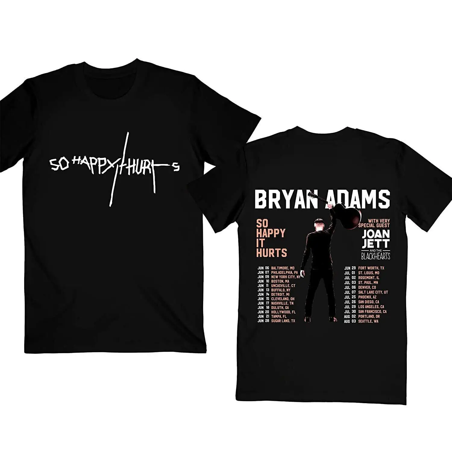 

Рубашка Bryan Adams Tour 2023, очень счастлива, что у вас болит 2023