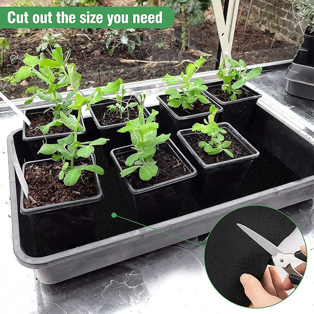 2025 Trend Garden Tools Wool Pad Automatic Plant Watering System Capillary Mat For Germination Kits Automatic Watering Pots Mat