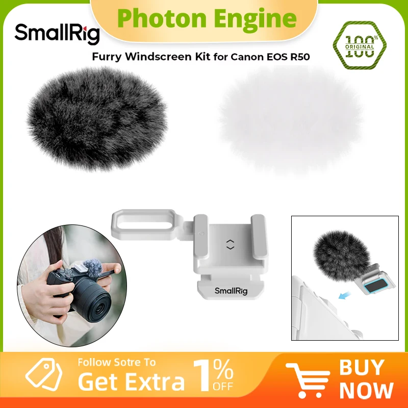 Smallrig Furry Wind…