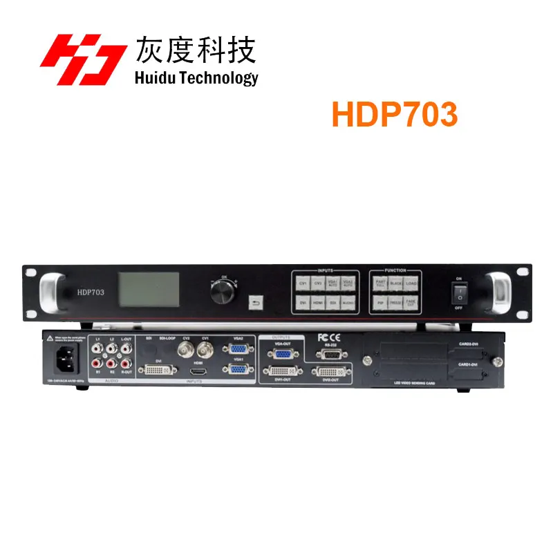 Huidu HDP703 led video processor for video switching image splicing and image scaling