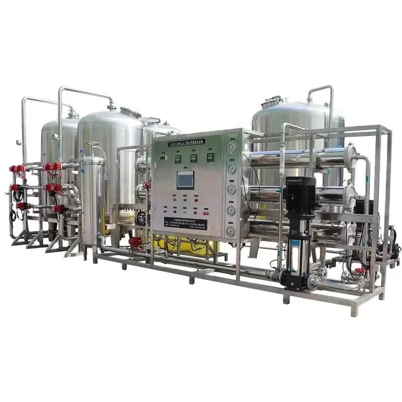 2026 CE High Purity RO Water Filter Machine 2000LPH Reverse Osmosis Plant Water Purification System for Community Water