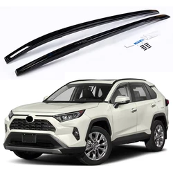 Aluminum Alloy Car Roof Rack Cross bar For Toyota RAV4 RAV-4 2019-2025 Rails Bar Luggage Carrier Bars top Racks Rail Accessories