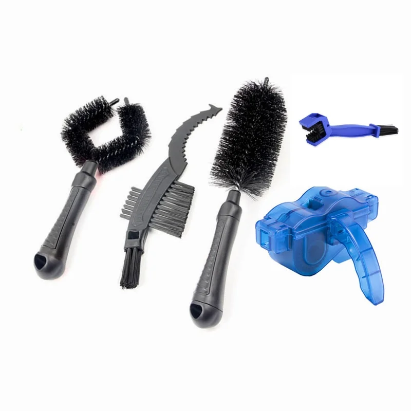 Bicycle Cleaning Tool Chain Brushing Disc Flywheel Cleaning Brush Bicycle Tire Cleaning Tool Set Cycling Equipment view 4