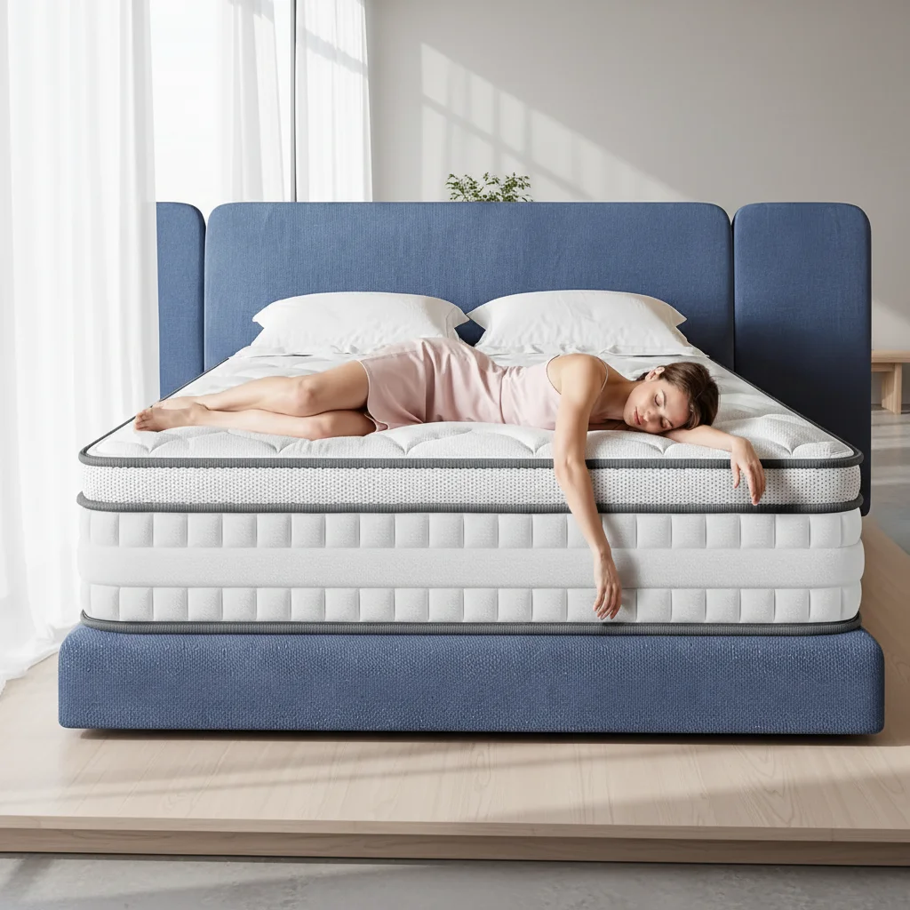 Custom-sized Hybrid Mattresses Offering Comfort High Elasticity Excellent Resilience Orthopedic Design For Hospitals Hotels