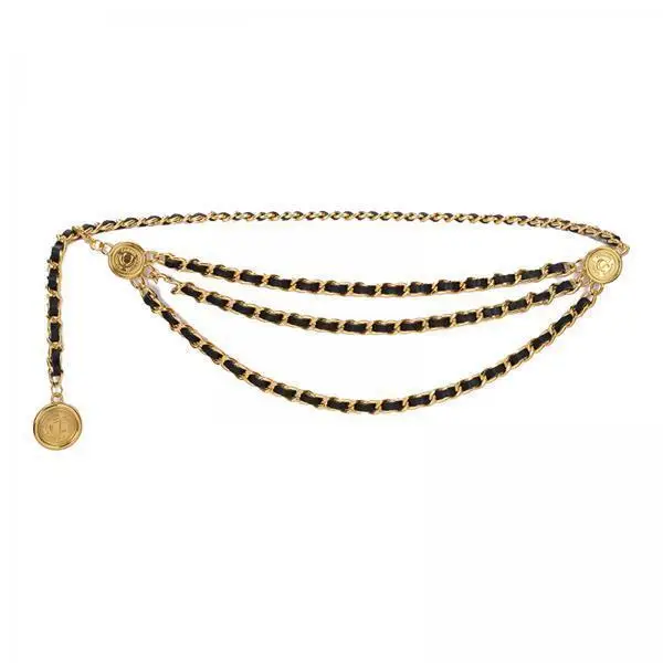 Delicate Retro Waist Chain Belt Adjustable Size Body Jewelry for Women Luxury Dress Accessories
