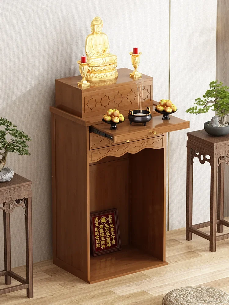 Haushalt, Shentai-Tisch, chinesischer Stil, ländlich, Buddha-Tisch