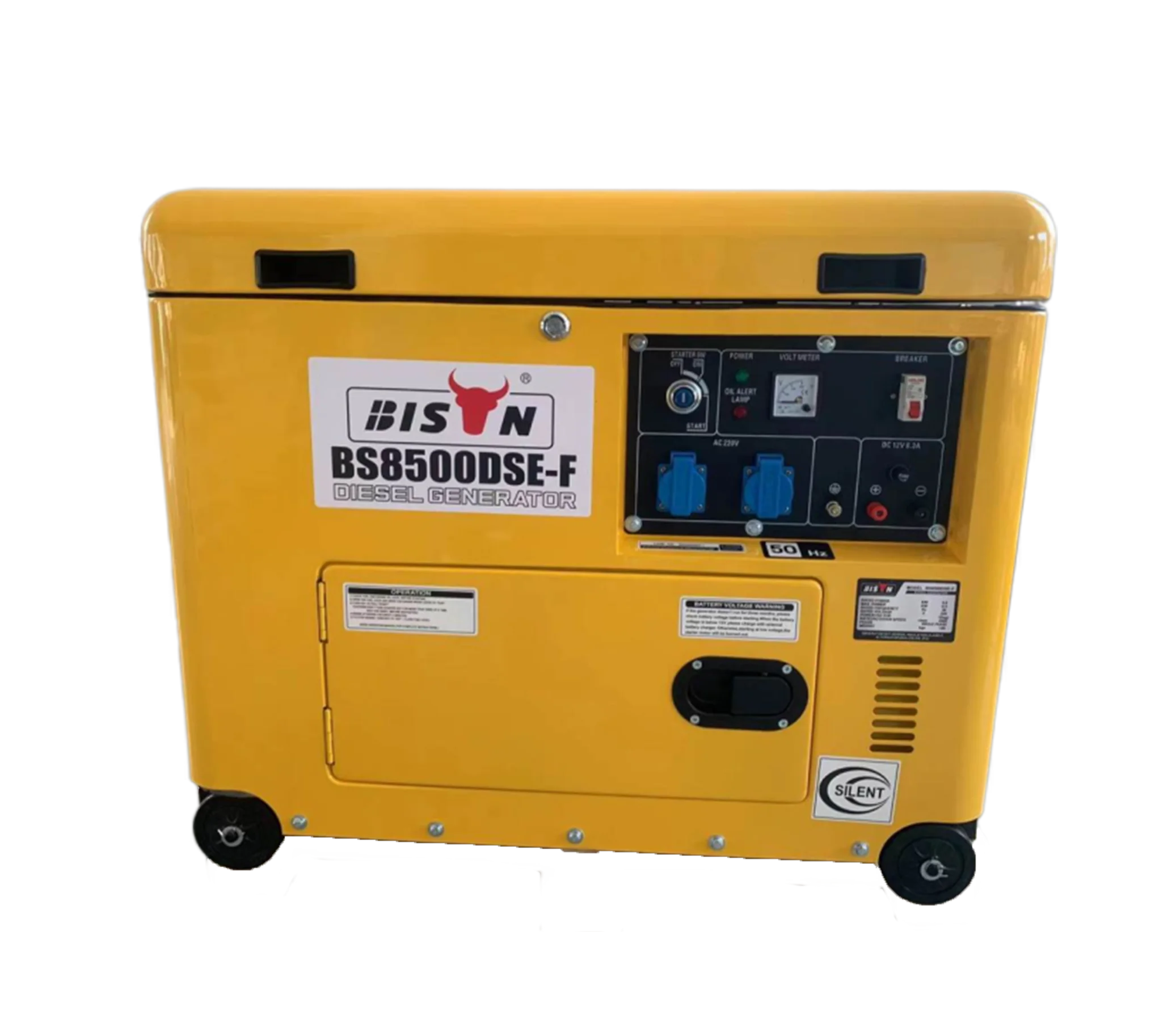 Soundproof Air Cooled 4.5kw 5kw 5.5kw 6kw 6.5kw Super Silent Dies el Generator With ATS