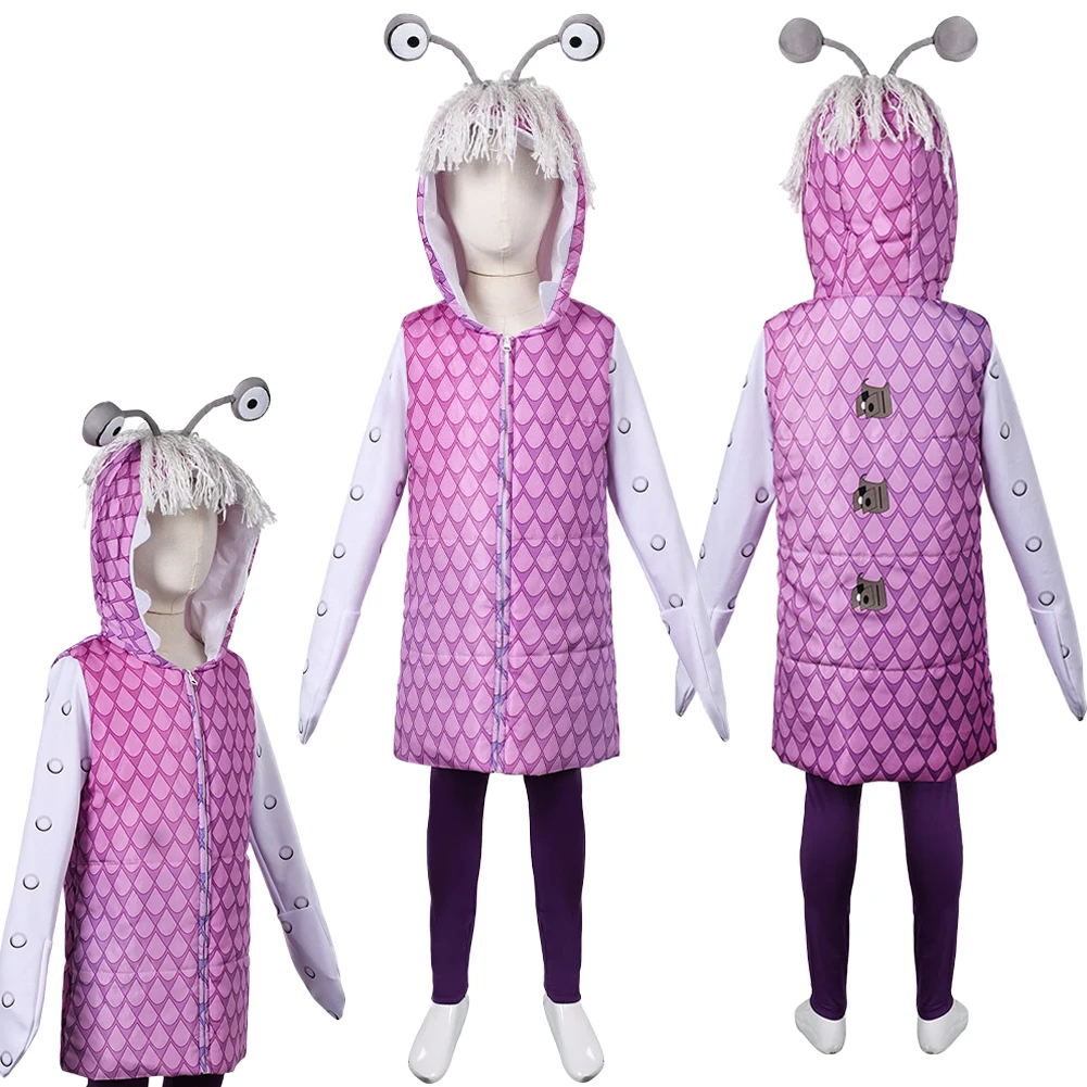 

Monsters Inc Boo Cosplay Fantasy Girls Clothing 2001 Cartoon Costume Disguise Teen 6 to 14 Years Roleplay Fantasia Party Outfits