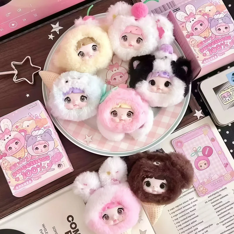 

Новая серия Nommi Sweetness слепая коробка милый кролик Nommi виниловая плюшевая загадочная коробка сумка-сюрприз кулон брелок Декор подарок для девочки