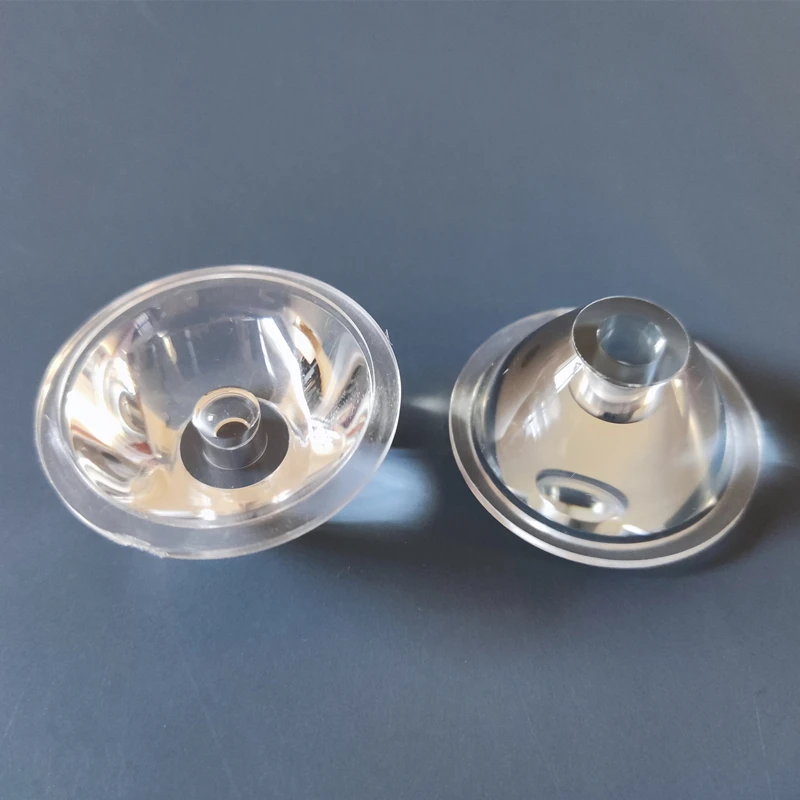 #HIR-35.8  High quality Led Optical Lens, Size 35.8X17.15mm, Degree 15, 30, Clean surface, PMMA